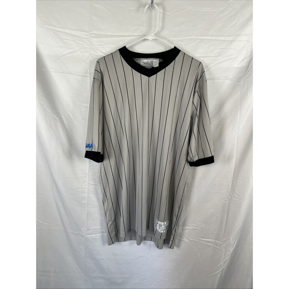 HONIGS Whistle Stop. B18T PROSOFT Soccer FHSAA Referee Shirt Jersey Large